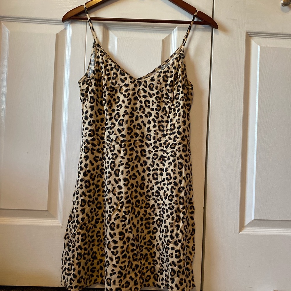 Cheeta print dress